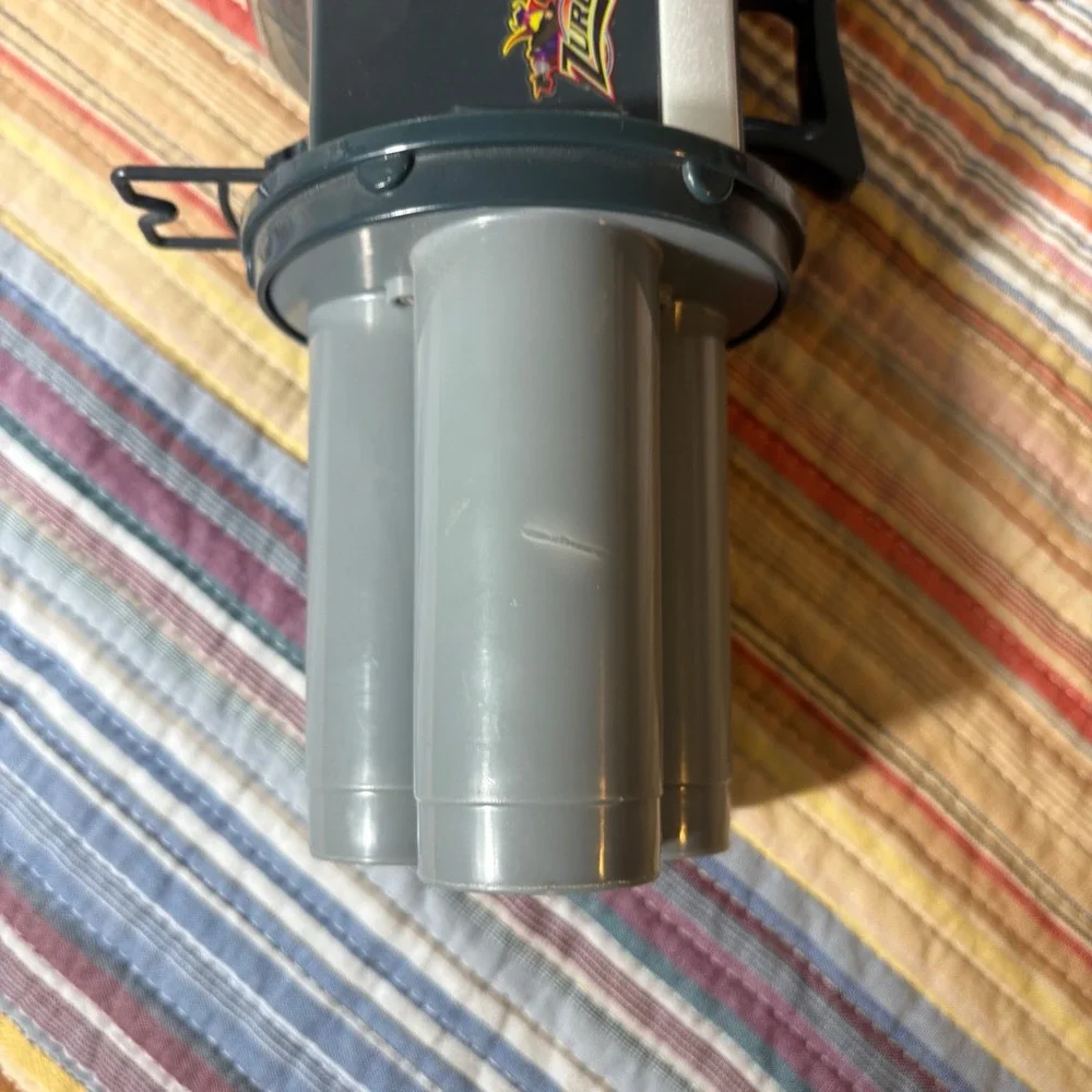 Disney Pixar Toy Story Zurg Ion Blaster Toy Triple Barrel Blaster Gray Silver